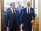 Premiér Petr Fiala se setkal s francouzským prezidentem Emmanuelem Macronem....