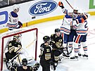 Hokejisté Edmontonu vyrovnali zápas v Bostonu minutu a dvacet vtein ped...