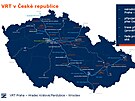 Návrh vysokorychlostních tratí v eské republice.