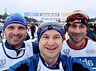 Milo� Hemza, Jaroslav Va��k a Libor Hude�ek p�ed startem 100. ro�n�ku Vasova...