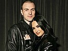 Demi Lovato se svým snoubencem Jordanem Lutesem (únor 2024)