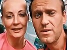 Julija Navalná zveejnila vzpomínkové video se svým manelem