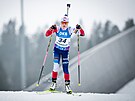 Tereza Voborníková ve vytrvalostním závod na norském Holmenkollenu.