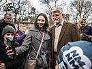 Prezident Petr Pavel se svou man�elkou Evou absolvoval druh� den n�v�t�vy...