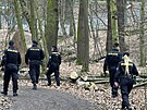 Policisté vyetují znásilnní v Kunratickém lese (5. bezna 2024)
