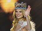 eka Krystyna Pyszková se stala svtovou královnou krásy Miss World 2024....