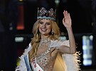 Miss World 2024 eka Krystyna Pyszková (Bombaj, 9. bezna 2024)