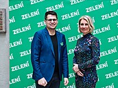 Magdalena Davis a Michal Berg byli zvoleni do čela Zelených na sjezdu 2. března...
