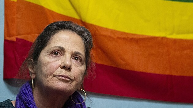 Italsk bval lenka Rudch brigd a spisovatelka Barbara Balzeraniov pi prezentaci sv nov knihy v Neapoli (22. listopadu 2018)
