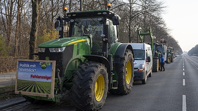 V Nmecku protestují farmái.