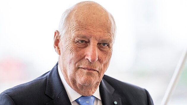 Norský král Harald V. (Aarhus, 16. �ervna 2023)