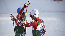 Rakoutí sdruenái Stefan Rettenegger,(vlevo) a Johannes Lamparter.