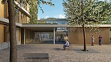 Plánovaný areál na �erveném kopci v Brn� m�l slou�it jako domov pro seniory se...