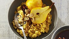 J�hlov� ka�e s hru�kami v karamelu