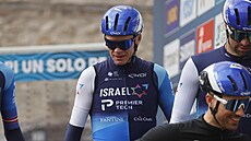 Chris Froome na startu 4. etapy závodu Tirreno-Adriatico.