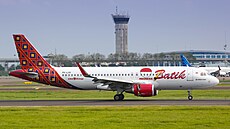 Airbus A320 spolenosti Batik Air v Jakart (27. ledna 2018)