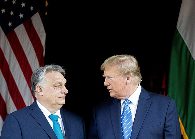 Trumpa i Fica postřelili kvůli jejich protiválečným názorům, prohlásil Orbán