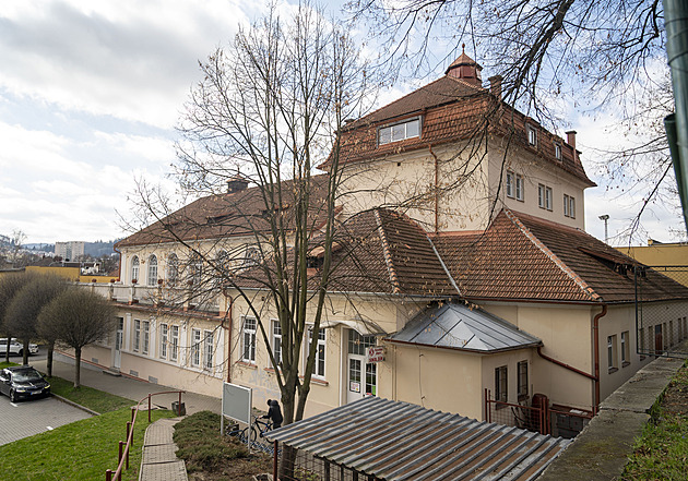 Budova zlínské sokolovny (bezen 2024)