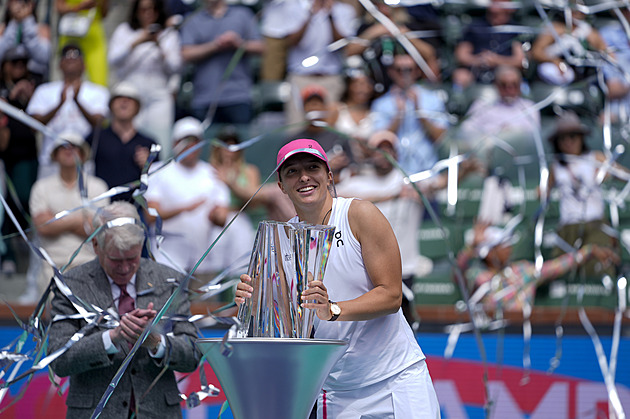 Ženské finále v Indian Wells vyhrála jednoznačně Šwiateková