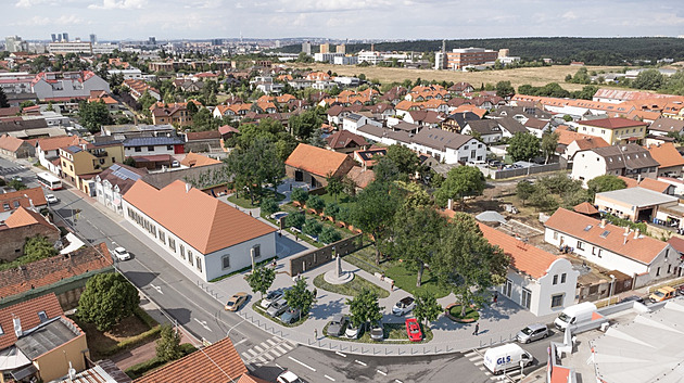 Pražská Libuš se konečně dočká důstojného náměstí, vybuduje ho před radnicí