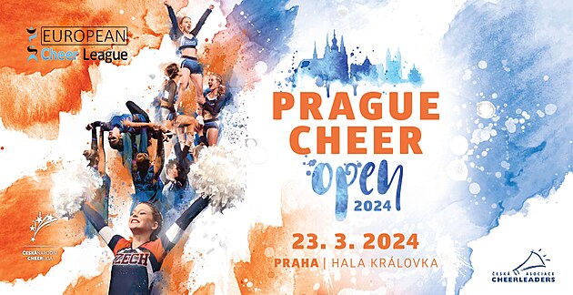 Nejvt cheerleadingov sout v R je zpt: Prague Cheer&Dance Open 2024