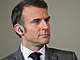 Francouzsk prezident Emmanuel Macron (15. bezna 2024)