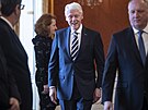 Americký exprezident Bill Clinton obdrel ád Tomáe Garrigue Masaryka 1. tídy...