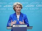 Ursula von der Leyenová na setkání vedení CDU v Berlín (11. bezna 2024)