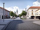 Budouc podoba Dlouh ulice v Litomicch