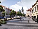 Budouc podoba Dlouh ulice v Litomicch