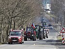Tucet traktor se dnes sjelo do Jablonce nad Nisou, kde odpoledne zasedne...