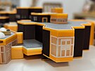 Libereck� obchodn� d�m Je�t�d v m���tku 1:400. Celkem se model skl�d� z v�ce...