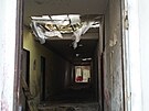 Vybydlen� objekt ubytovny u �elezn�ho dvora v Chodov�, kter� �ek� demolice.