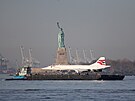 Historické nadzvukové letadlo Concorde G-BOAD spolenosti British Airways se...