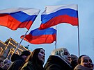 Ruský prezident Vladimir Putin slavil volební vítzství i 10. výroí pipojení...