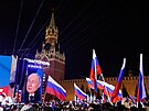 Ruský prezident Vladimir Putin slavil volební vítzství i 10. výroí pipojení...