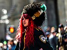 Pátou Avenue v New Yorku proel prvod oslavující Den svatého Patrika, irského...