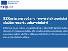 Webová stránka s informacemi k EZkart.