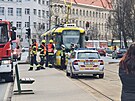 V pondl odpoledne srazila tramvaj v Plzni enu. Ta utrpla Utrpla etn...