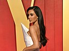 Kim Kardashianová na Vanity Fair Oscar party (Los Angeles, 10. bezna 2024)