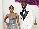 Gabrielle Unionová a Dwyane Wade na Oscarech (Los Angeles, 10. b�ezna 2024)