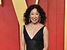 Sandra Oh na Vanity Fair Oscar party (Los Angeles, 10. bezna 2024)