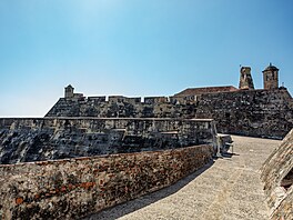 Se stavbou Castillo San Felipe de Barajas zaali panlé v roce 1533, a...