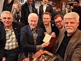 Bývalý americký prezident Bill Clinton jazzový klub Reduta navtívil po ticeti...