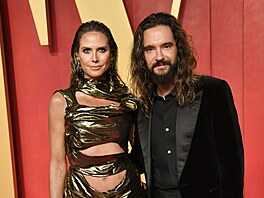 Heidi Klumová a Tom Kaulitz na Vanity Fair Oscar party (Los Angeles, 10. bezna...
