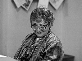 Libu�e Havelková v seriálu My v�ichni �kolou povinní (1984)