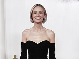 Carey Mulliganová na Oscarech (Los Angeles, 10. bezna 2024)