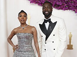 Gabrielle Unionová a Dwyane Wade na Oscarech (Los Angeles, 10. b�ezna 2024)