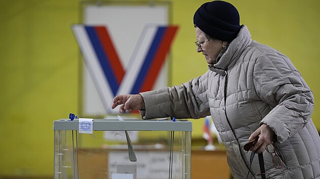 Rusk prezidentsk volby v Petrohradu (15. bezna 2024)