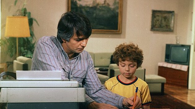 Ji Bartoka a Milan imek v serilu My vichni kolou povinn (1984)